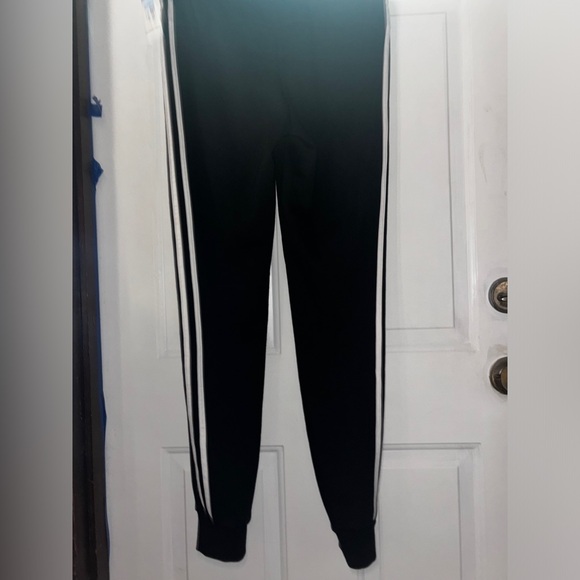 NWOT high waisted 3 stripe legs adidas small ladies joggers - Picture 12 of 14